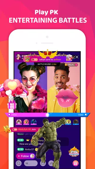 Schermata Hive - Live Stream Video Chat 2
