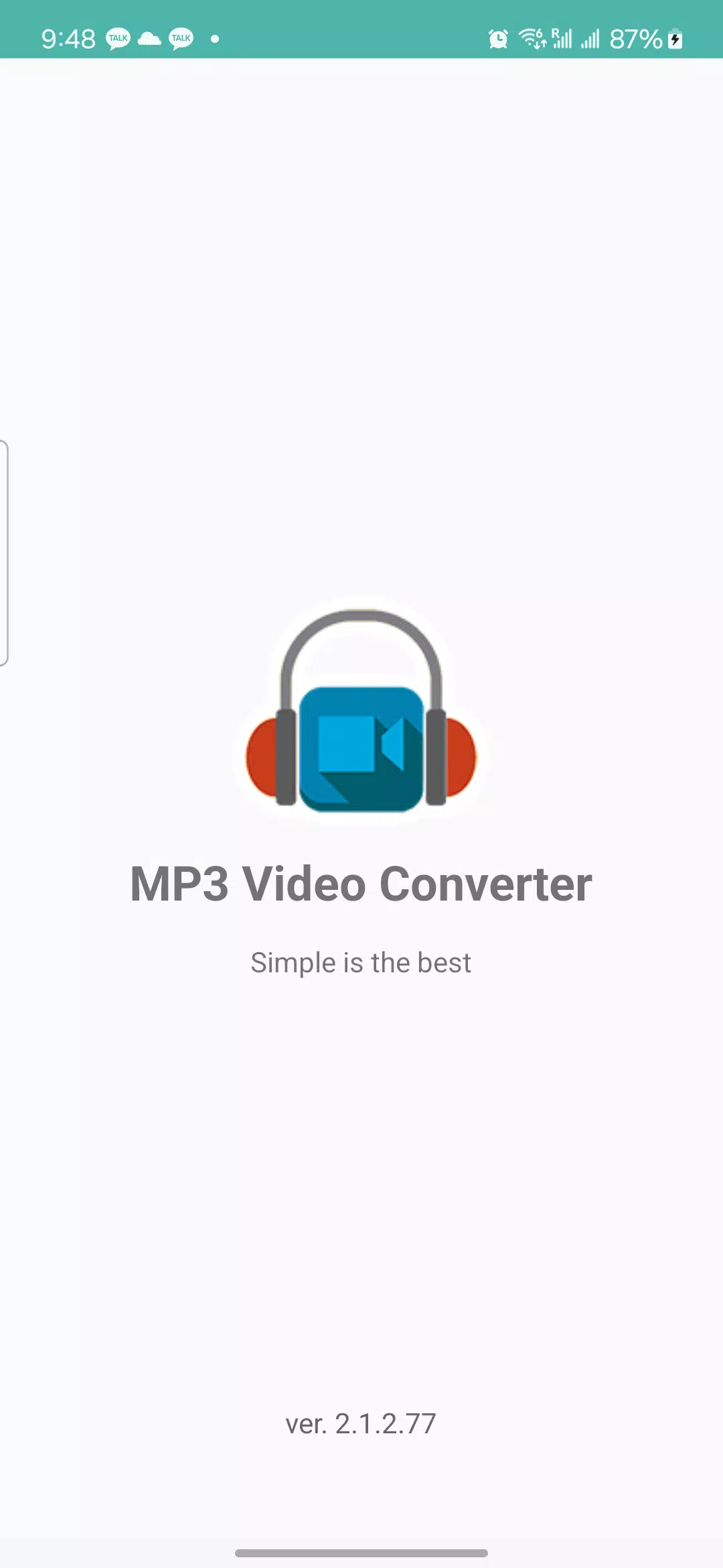 MP3 Video Converter Скриншот 0