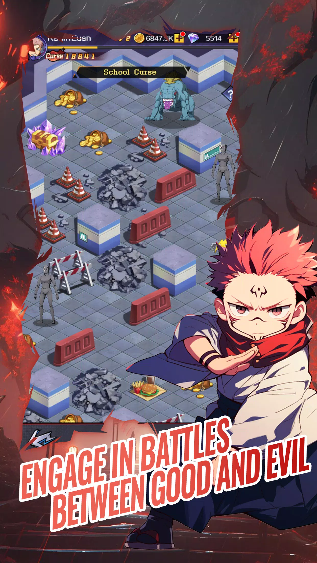 Jujutsu Masters: Cursed Rivals ဖန်သားပြင်ဓာတ်ပုံ 2