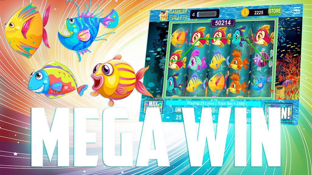 Gold Fish - Casino Slots Machines 螢幕截圖 2