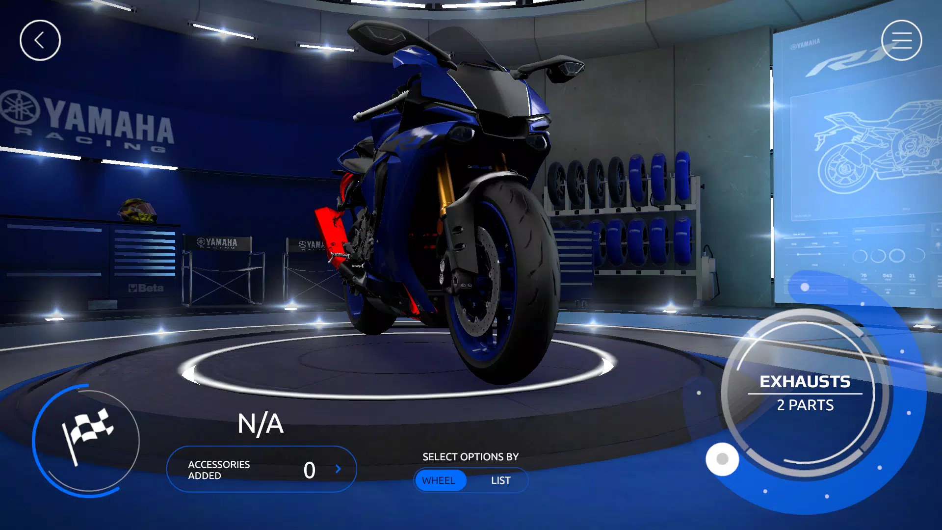 Yamaha MyGarage Screenshot 2