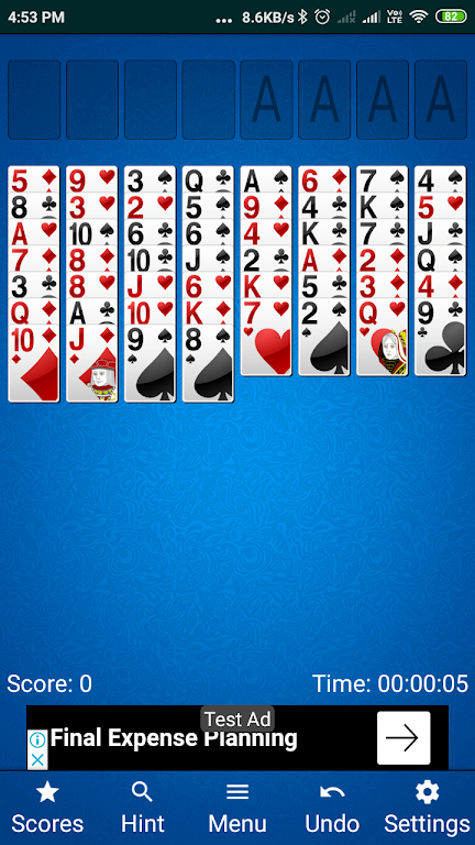 solitaire King- Playing Card Game Captura de pantalla 3