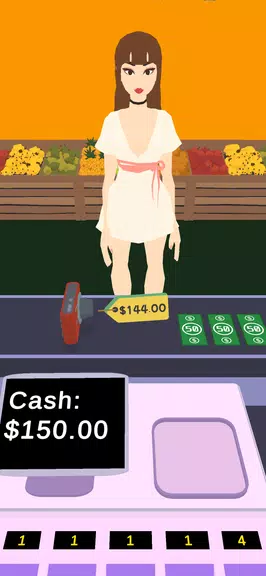 Cashier games - Cash register Zrzut ekranu 0