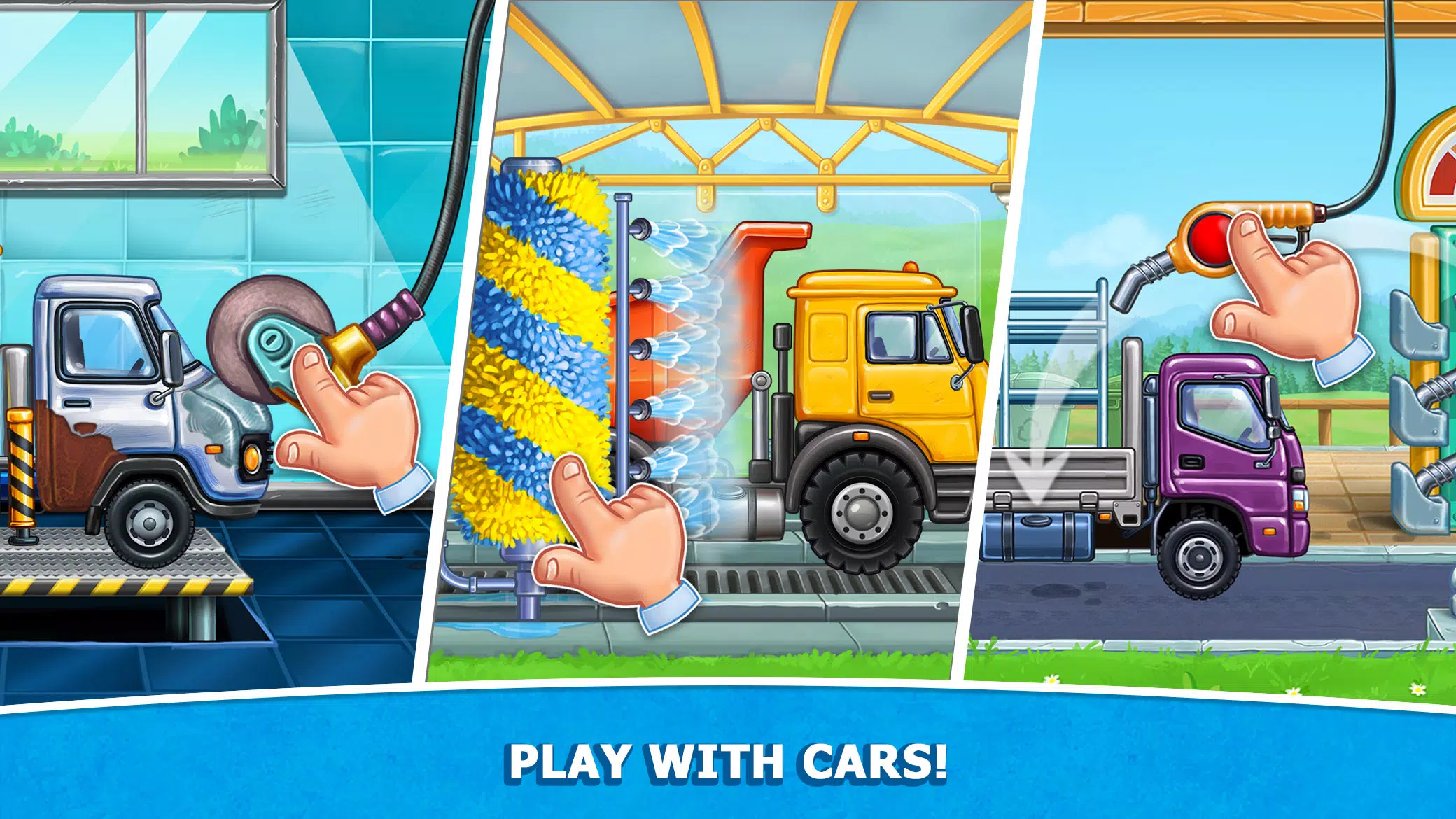 Kids Truck: City Builder Games Ekran Görüntüsü 2