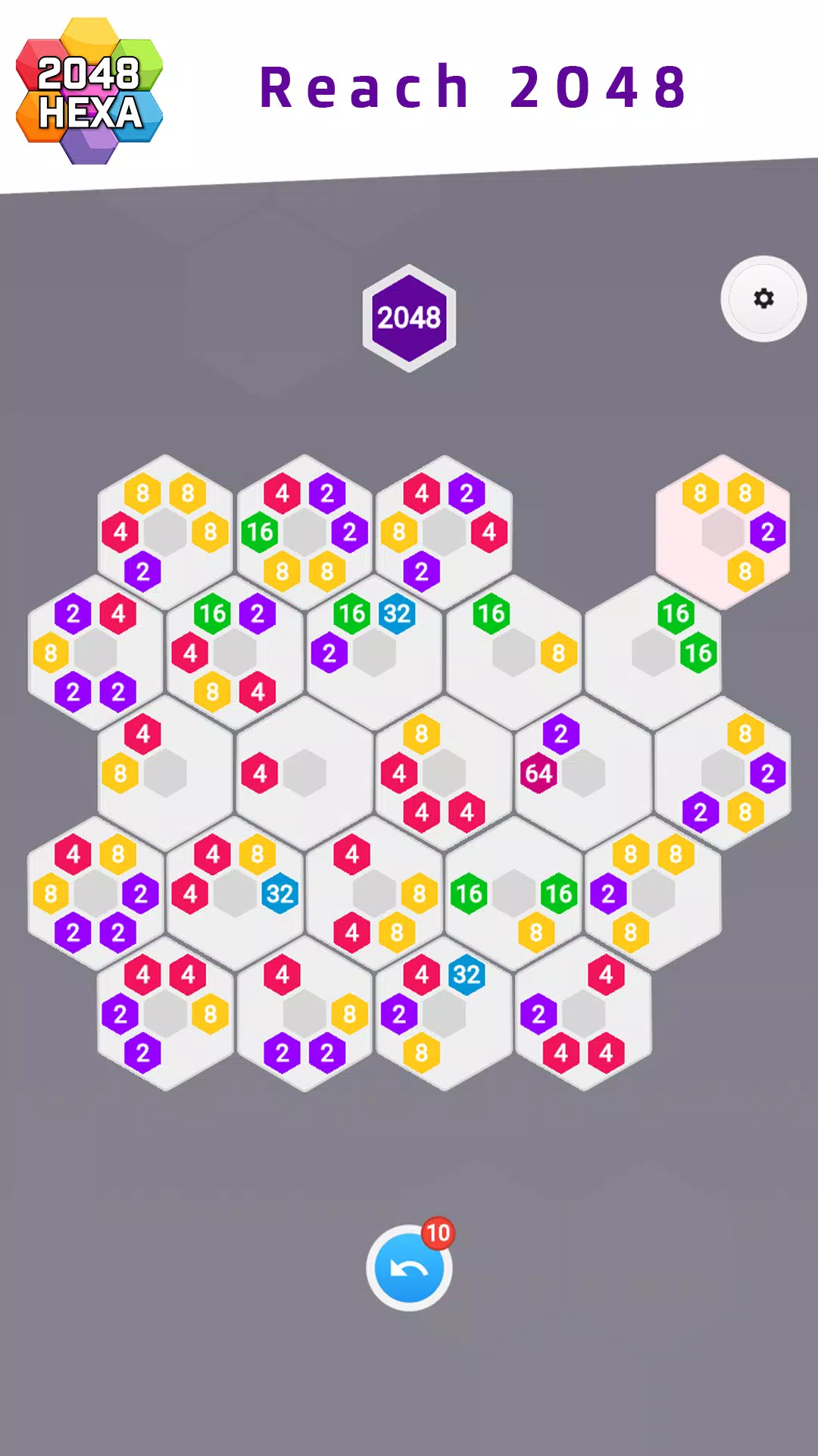 Schermata 2048 Hexa 1