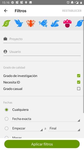 iNaturalist Captura de tela 3