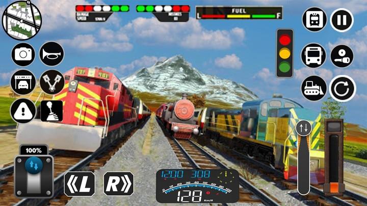 Indian Train Racing Games Скриншот 2