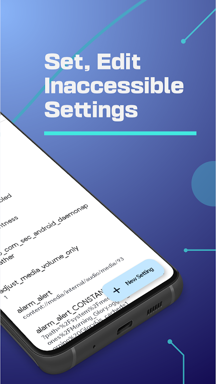 SetEdit: Settings Editor Tangkapan skrin 1