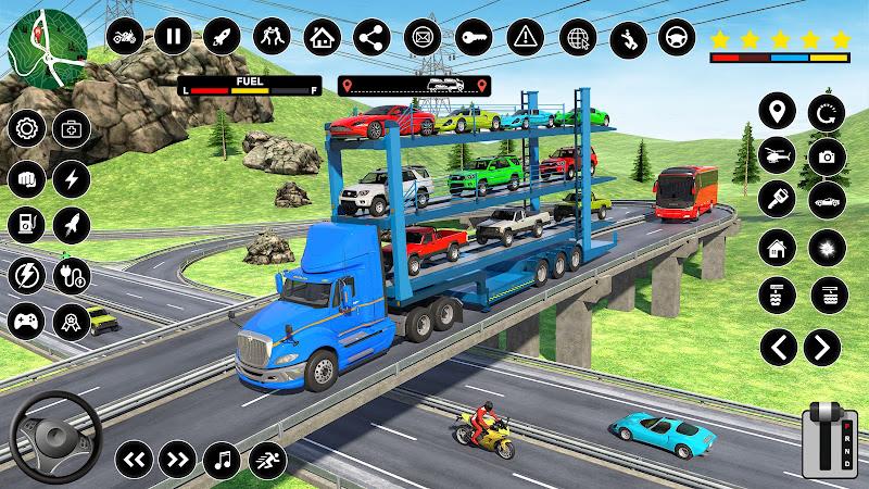 Car Transporter PRO Truck Game Zrzut ekranu 2