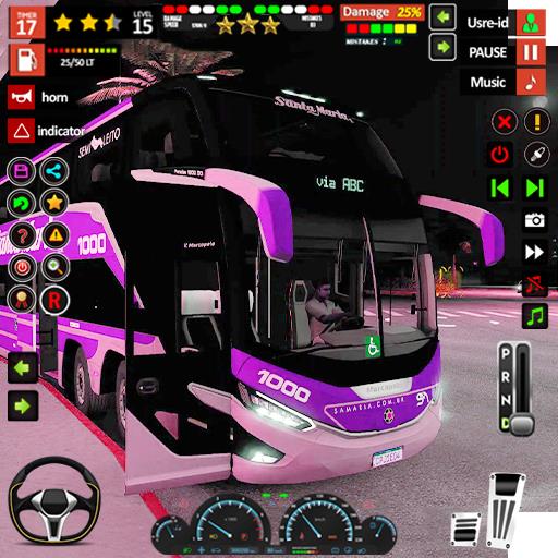 Coach Bus Driving- Bus Game Mod Captura de pantalla 0