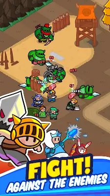 Schermata Rumble Heroes : Adventure RPG 3