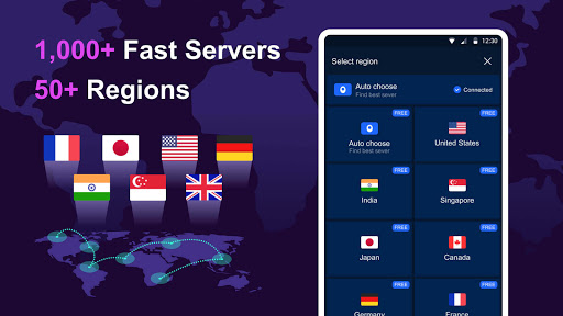 VPN Master - fast proxy VPN स्क्रीनशॉट 2