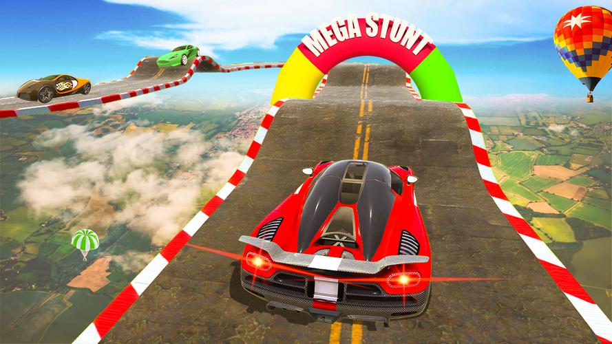 Mega Ramps Ultimate Car Races Скриншот 1