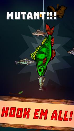 Fishing: Mutant Fish Zone! Captura de tela 2