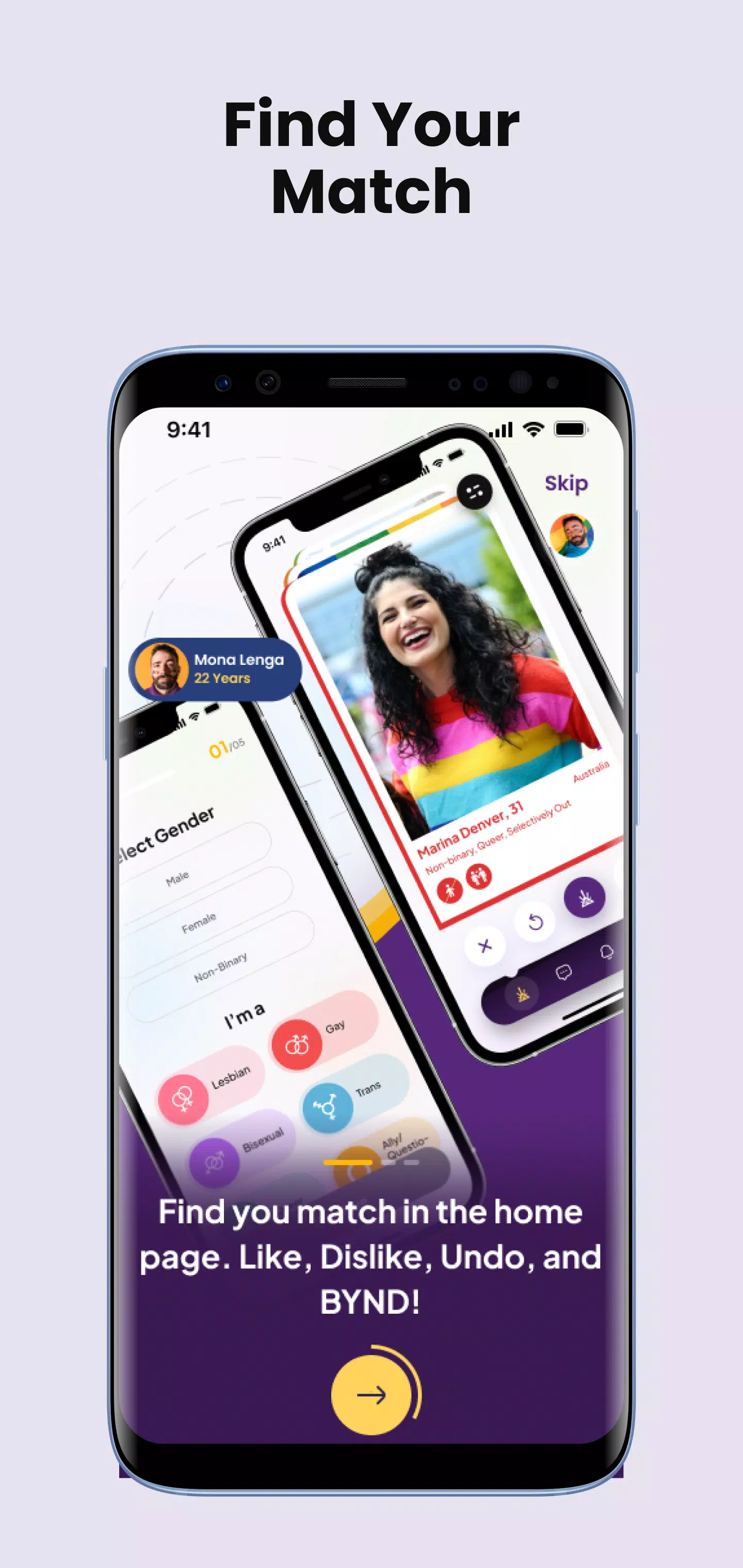 Byndr Social ဖန်သားပြင်ဓာတ်ပုံ 1