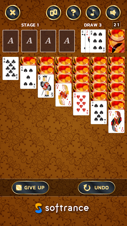 Klondike Solitaire - Free Playing Card Game ภาพหน้าจอ 0