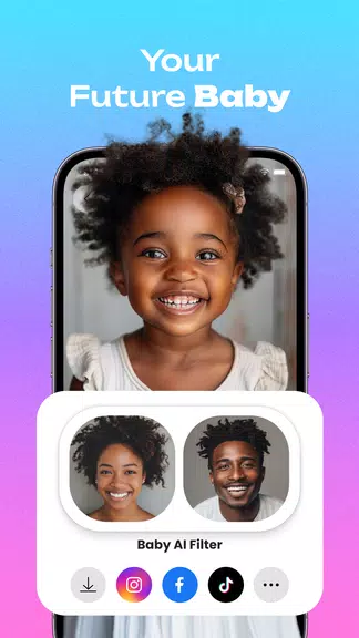 AI Baby Generator: Face Maker ဖန်သားပြင်ဓာတ်ပုံ 2