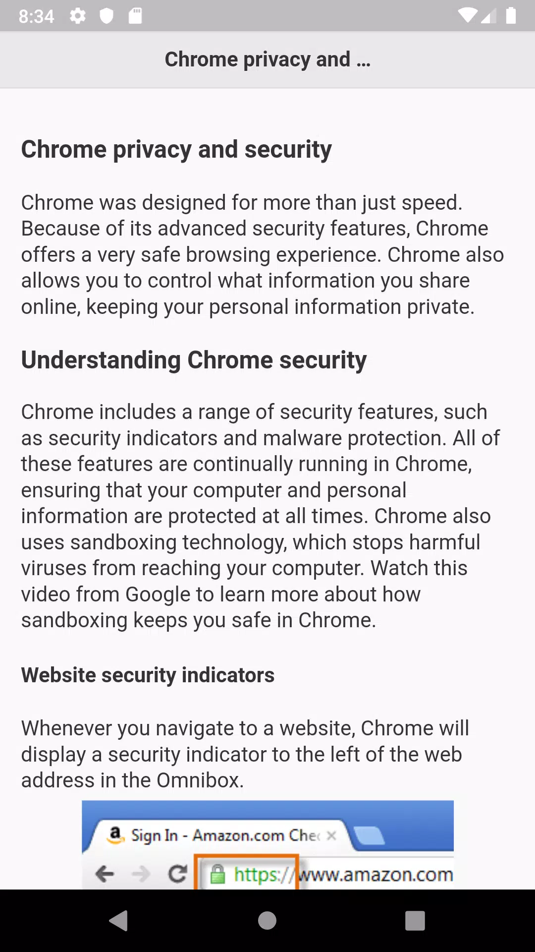 Tutorials for Web Browser Captura de tela 1