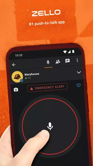 Zello PTT Walkie Talkie Ekran Görüntüsü 1