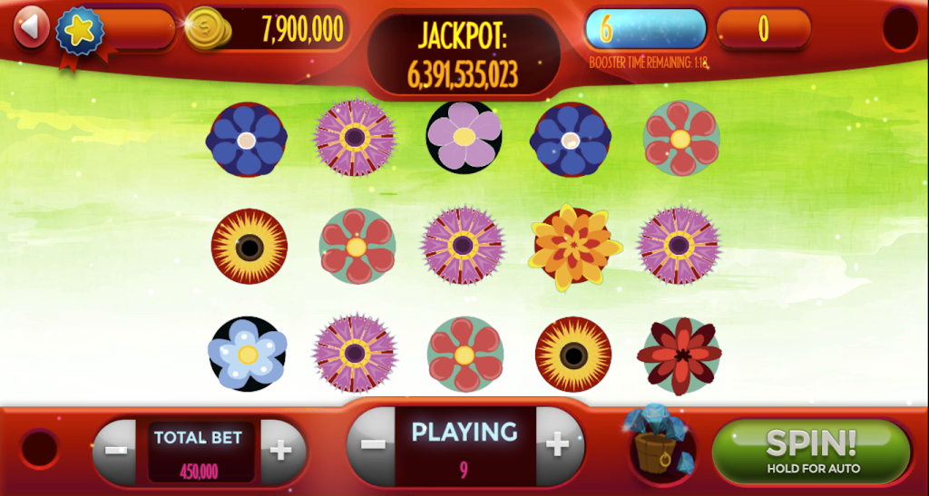 Flowers-Slot Machine Tangkapan skrin 0