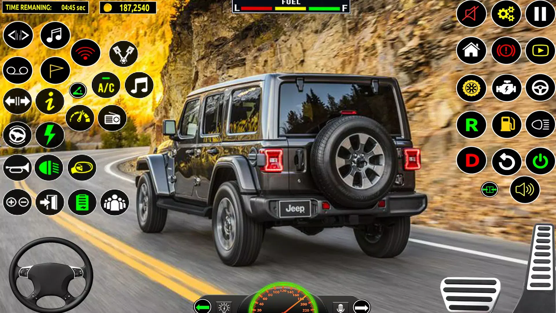 SUV 4x4 Jeep Driving Games 3D 螢幕截圖 3