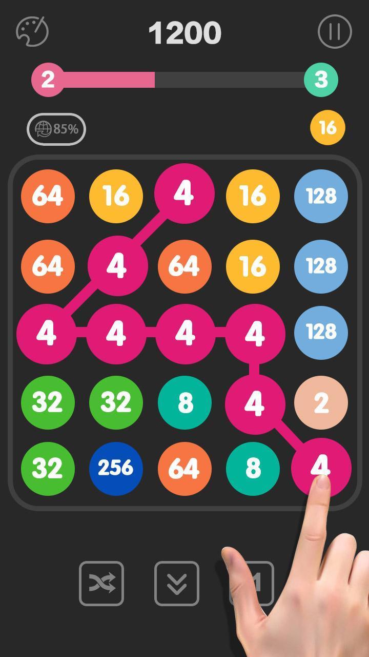 2048-Number Puzzle Games Capture d'écran 3