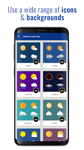 Transparent clock and weather ภาพหน้าจอ 3