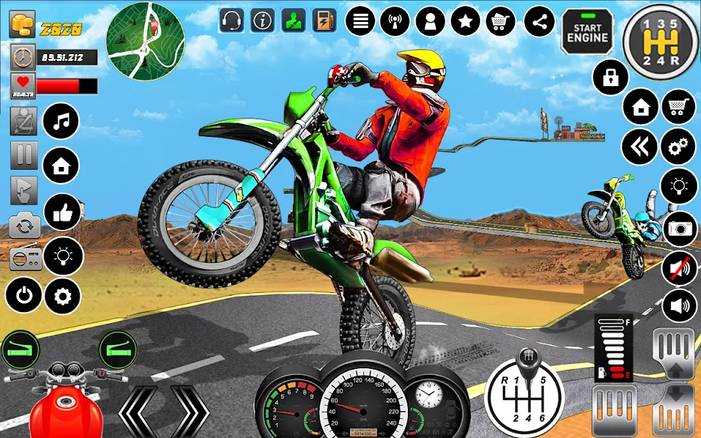 Bike Stunt Dirt Bike Games Screenshot 3