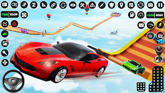 Car Stunts Racing: Car Games Tangkapan skrin 3