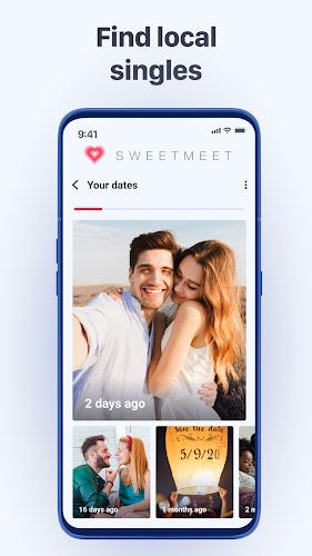 Dating and Chat - SweetMeet Captura de pantalla 0