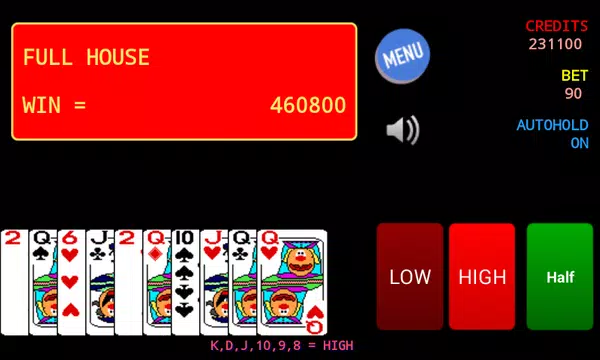 Jolly Card Poker Screenshot 2