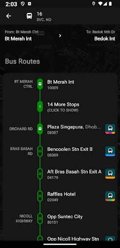 SG Bus Arrival Times স্ক্রিনশট 3