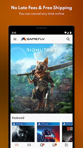 GameFly ဖန်သားပြင်ဓာတ်ပုံ 1