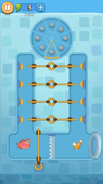 Save The Fish Puzzle Game Ekran Görüntüsü 0