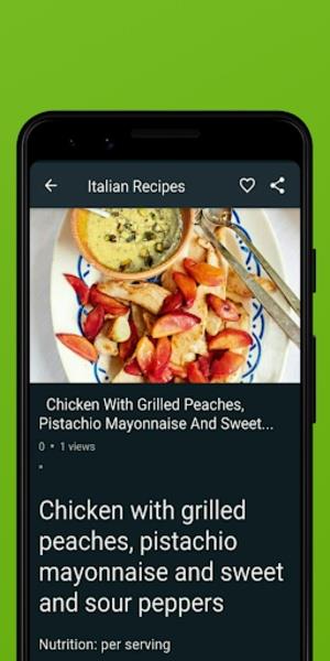 Italian Recipes Tangkapan skrin 2