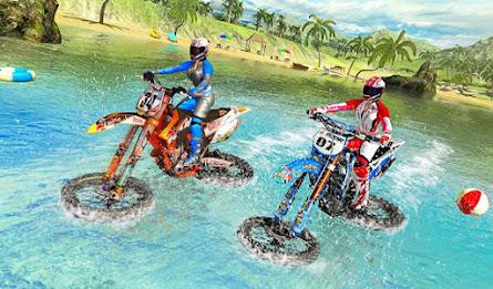 Water Surfer Racing In Moto Schermafbeelding 3