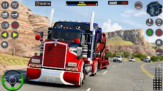 US Cargo Truck Simulator Game Captura de tela 3