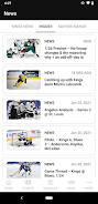 LA Kings Mobile App Zrzut ekranu 1