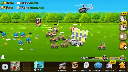 Idle Cat Cannon Tangkapan skrin 3