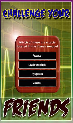 Human Anatomy Pro Trivia 螢幕截圖 1