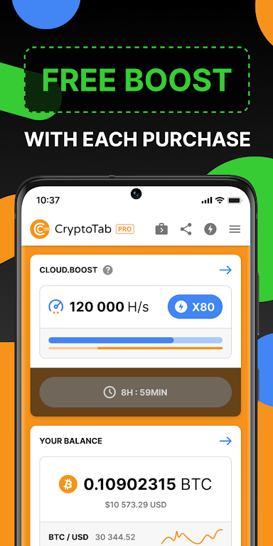 CryptoTab Browser Pro Level应用截图第0张