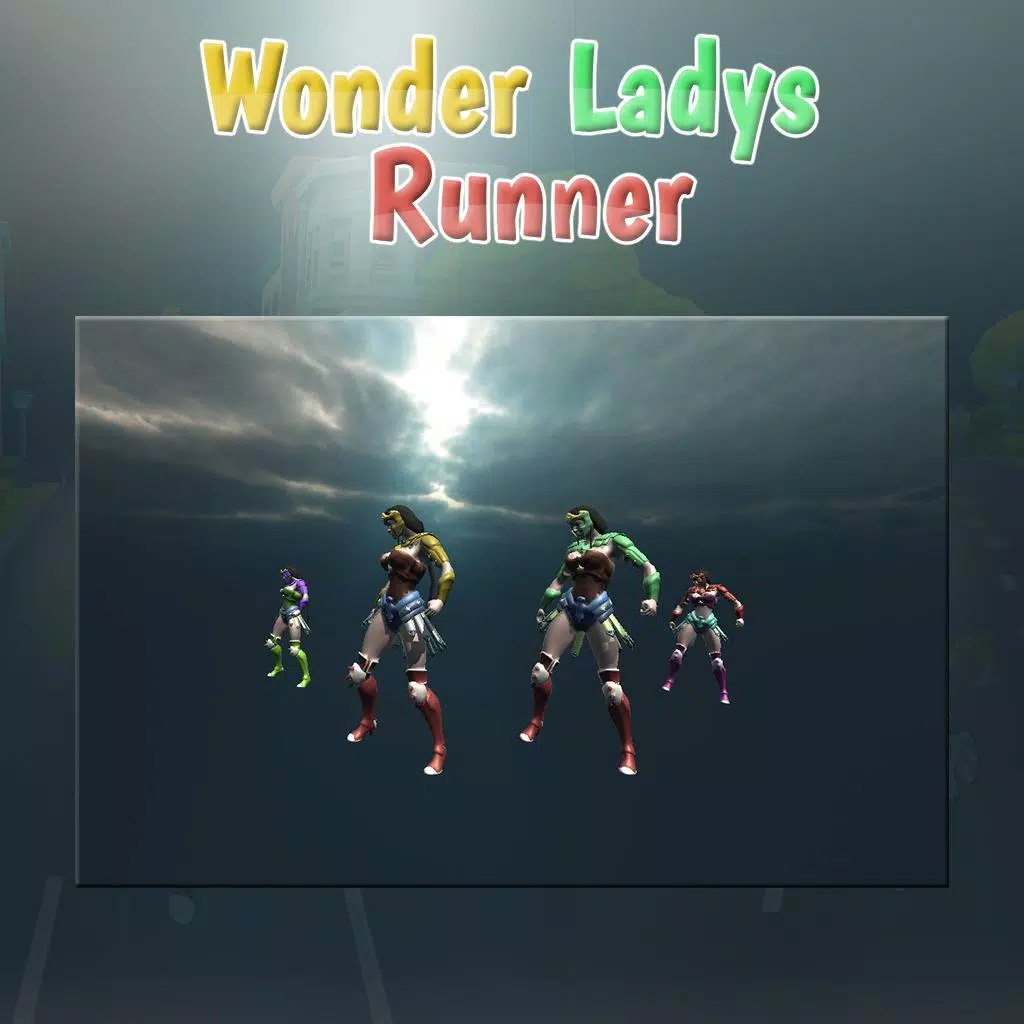 Wonder Lady Runner: Christmas Screenshot 2