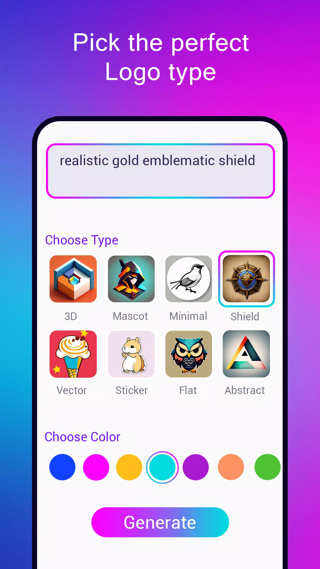 Logo maker AI Logo generator Скриншот 2