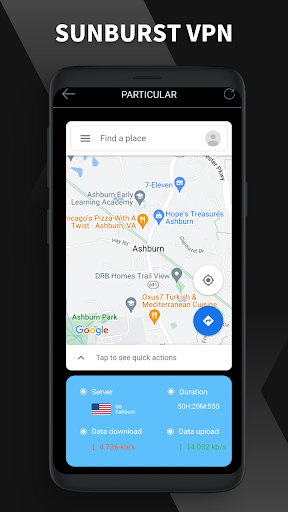 sunburstVPN Ảnh chụp màn hình 3