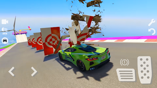 Spider Superhero Car Stunts: Car Driving Simulator スクリーンショット 1