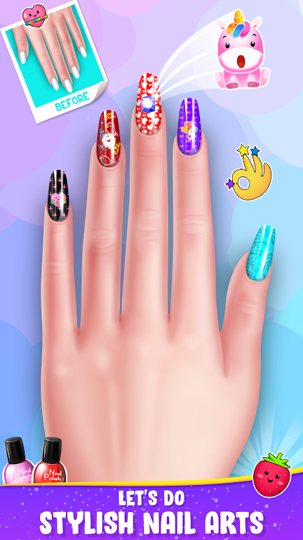 Nail Art Battle - Spa & Salon 螢幕截圖 1