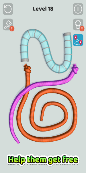 Tangled Snakes Screenshot 1