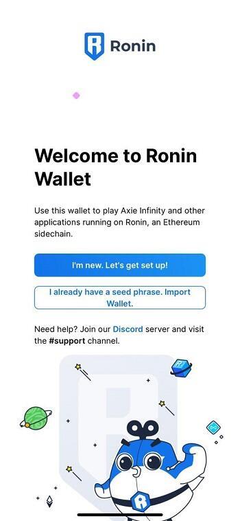 Ronin Wallet Ảnh chụp màn hình 0