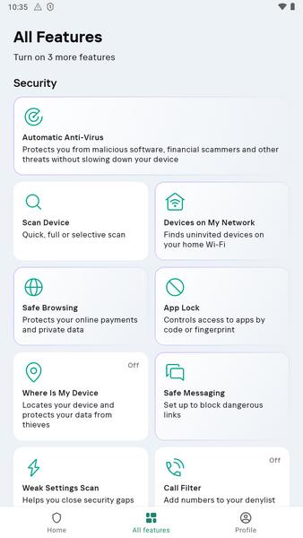 VPN & Antivirus by Kaspersky Screenshot 3