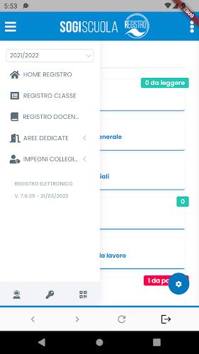 Schermata REGISTRO SOGI SCUOLA 2